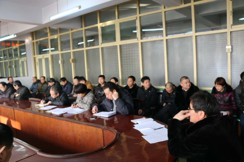 河北辛建建设集团有限公司2015年度评审会议
